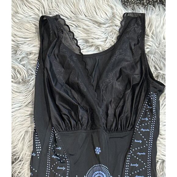 Lace Stitching Shaping Bodysuit Tummy Control Butt Lifting Size 2XL - Picture 4 of 4